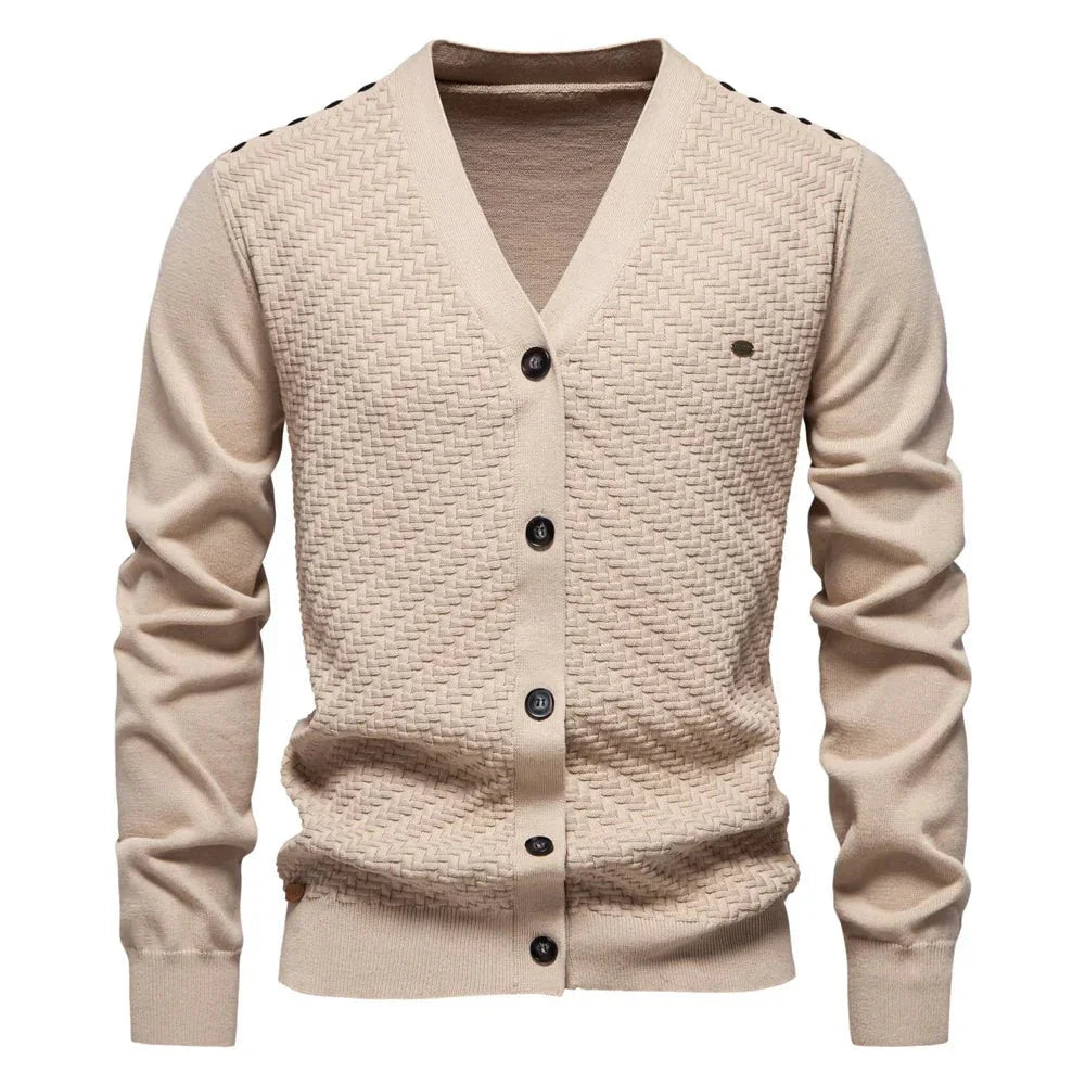Damion | Warm Men’s V-Neck Cardigan