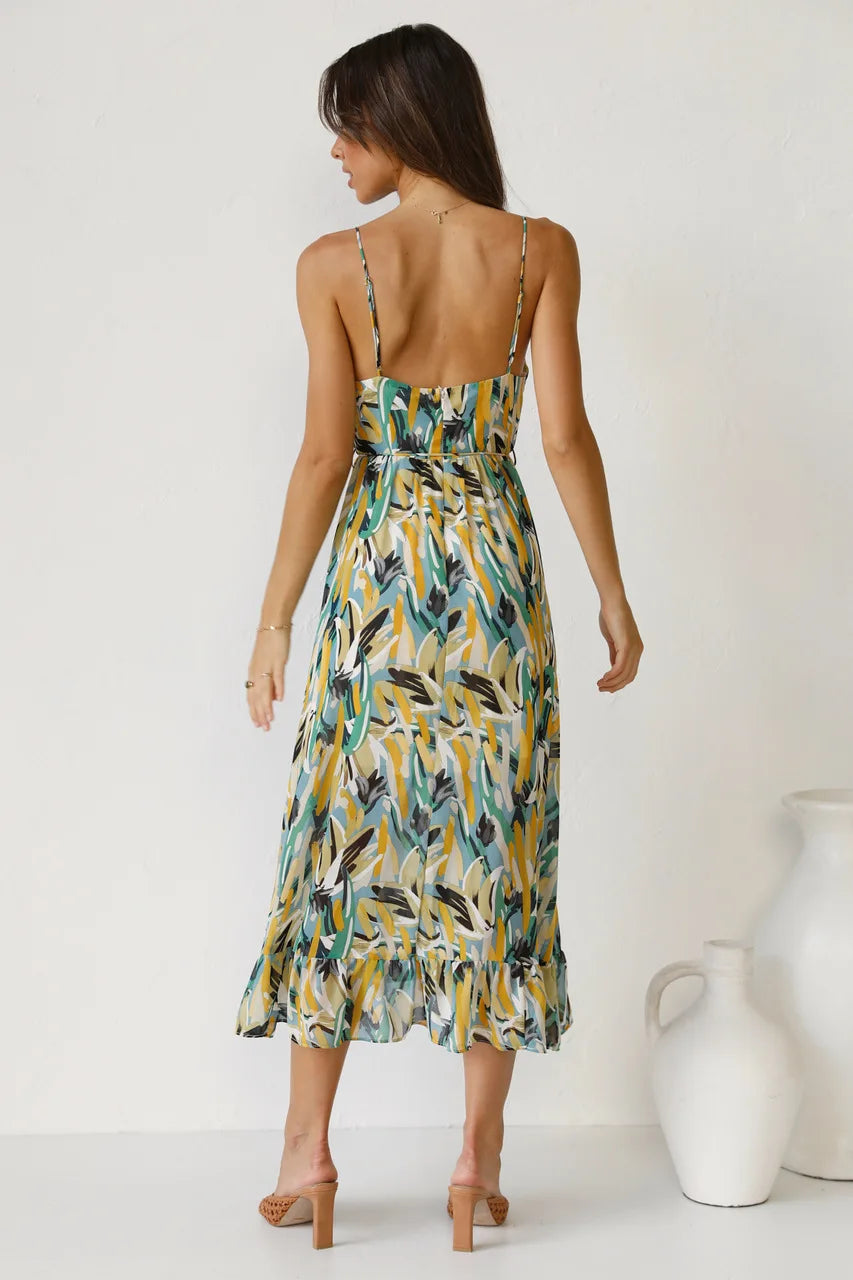 Lyra | Printed Dress