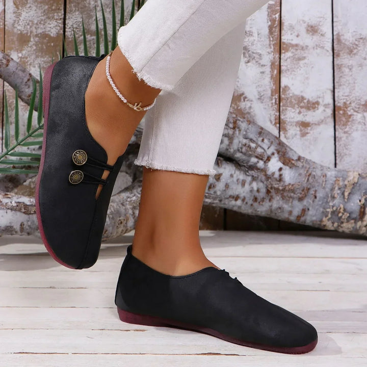 Elara | Suede Loafer