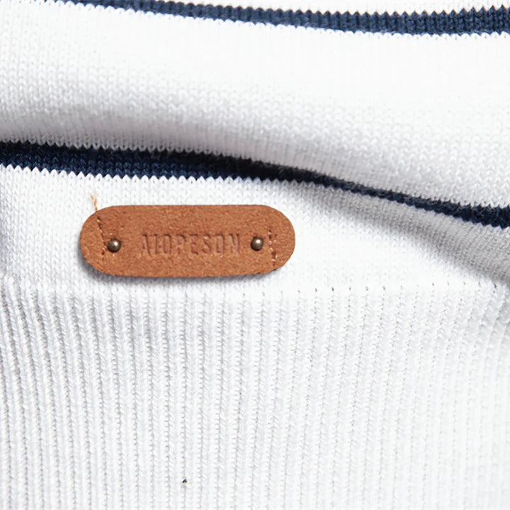 Victor | Men's Sweater with Modern Stripe Design