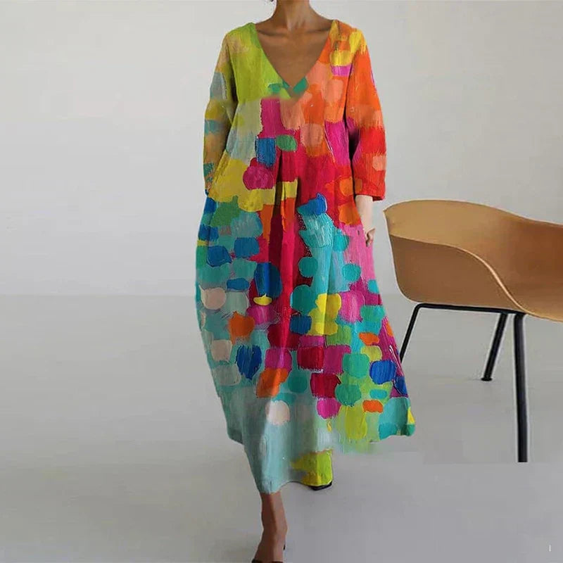 Latitia | Colorflow Dress
