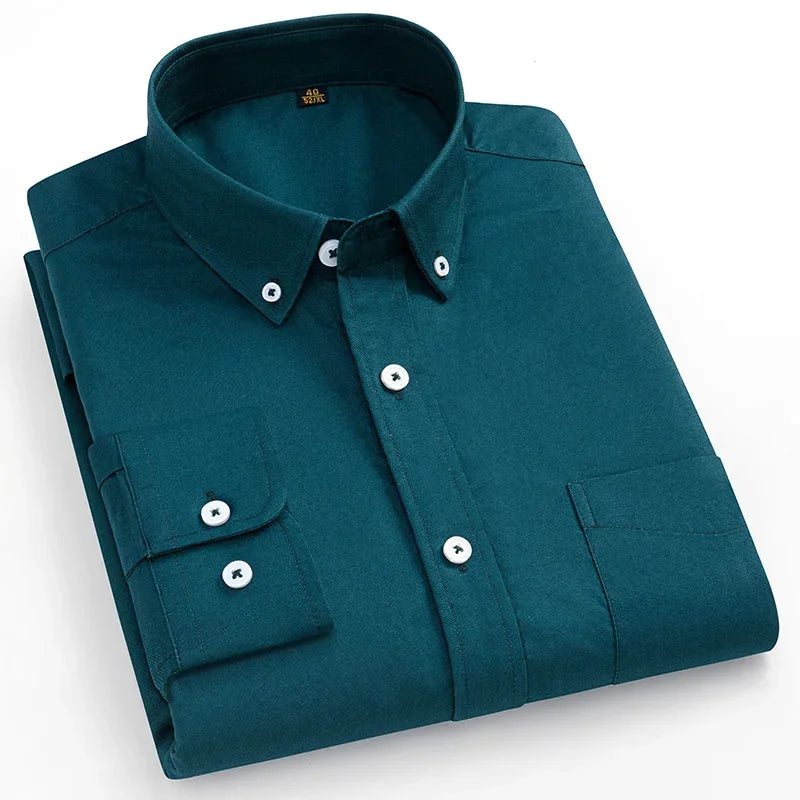 Guido | Cotton Oxford Shirt