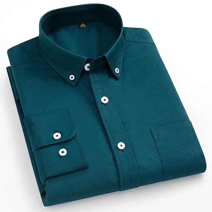 Guido | Cotton Oxford Shirt