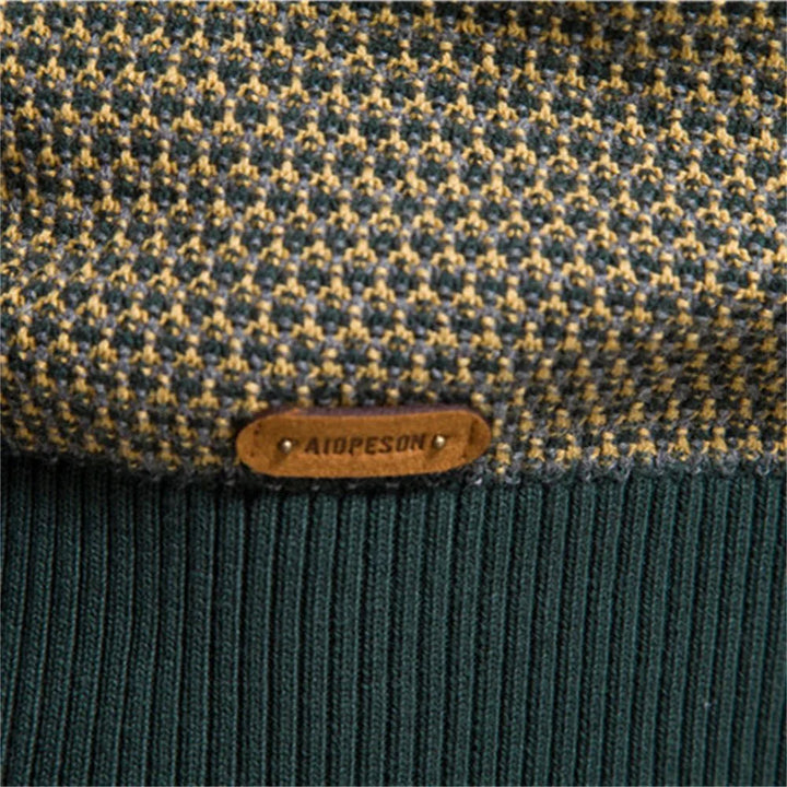 Daniel | Diamond Pattern Men’s Sweater