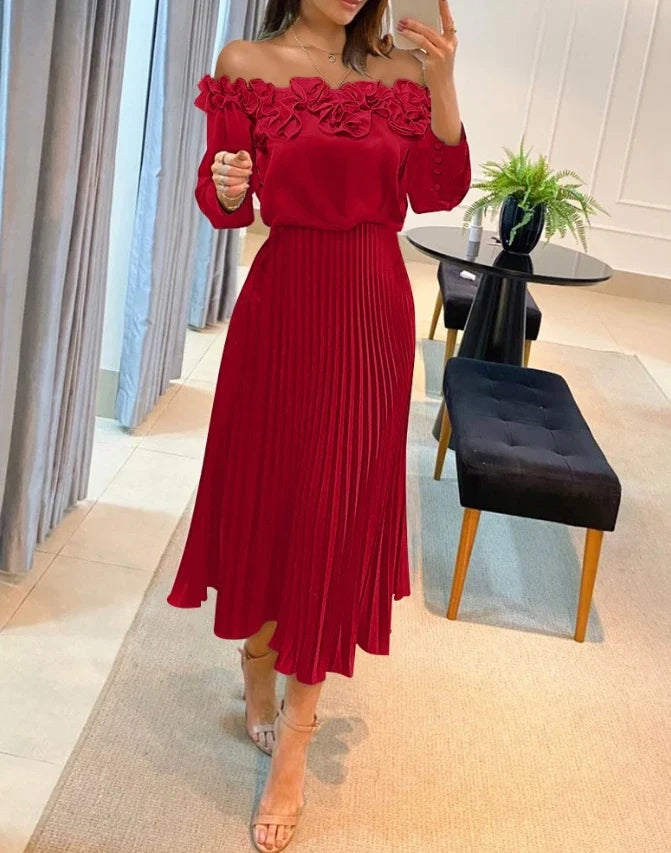 Jenny | Stunning Off Shoulder Maxi Dress