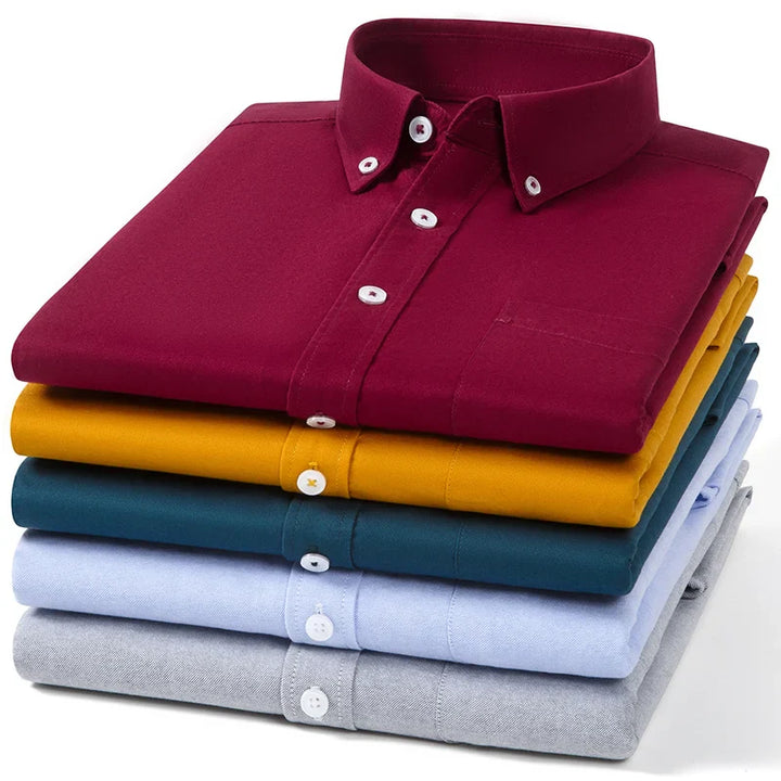 Guido | Cotton Oxford Shirt