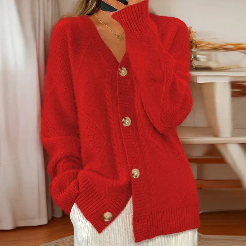 Annetta | Cozy Cable Cardigan
