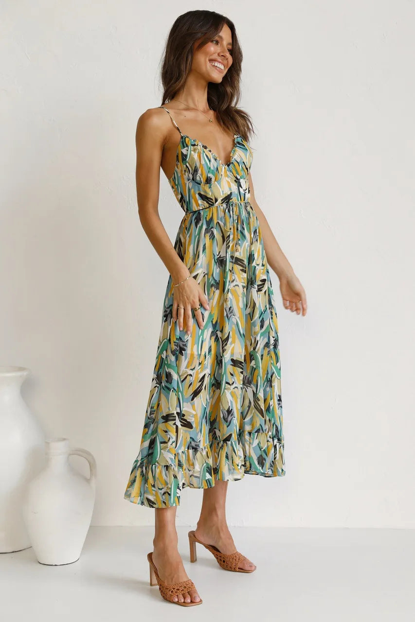 Lyra | Printed Dress