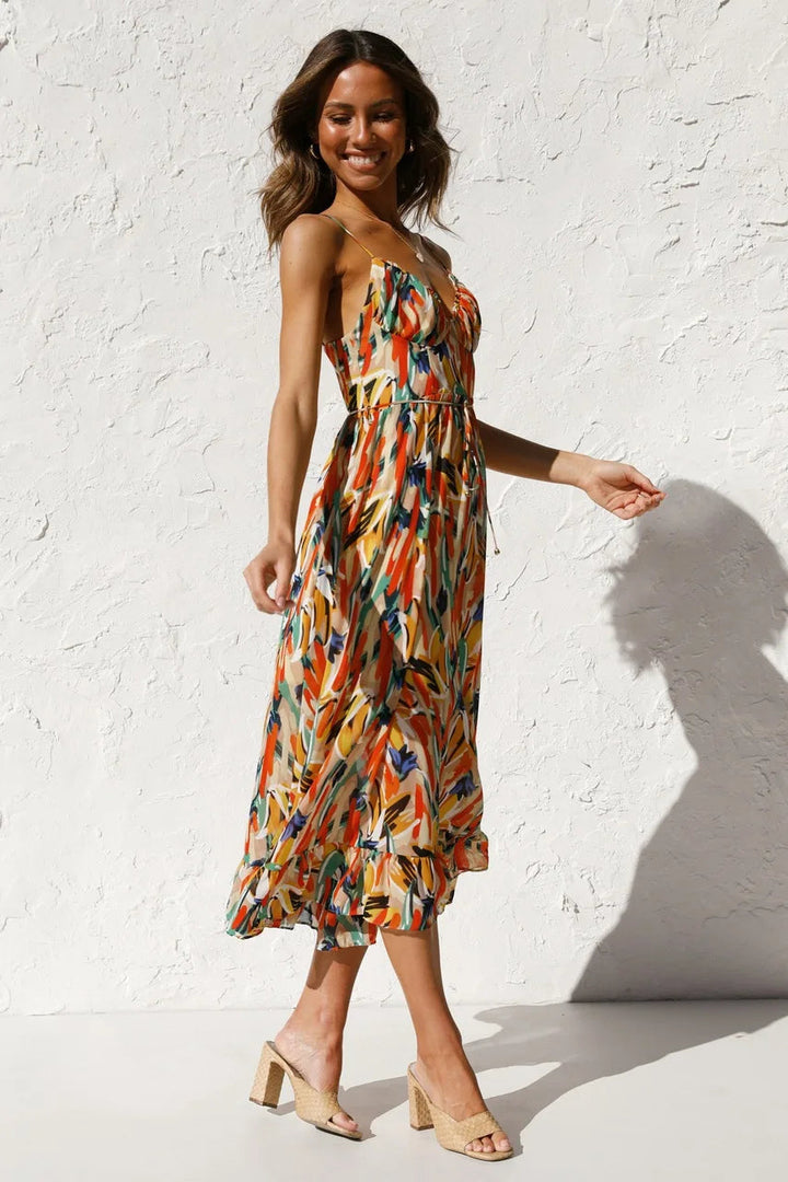 Lyra | Printed Dress