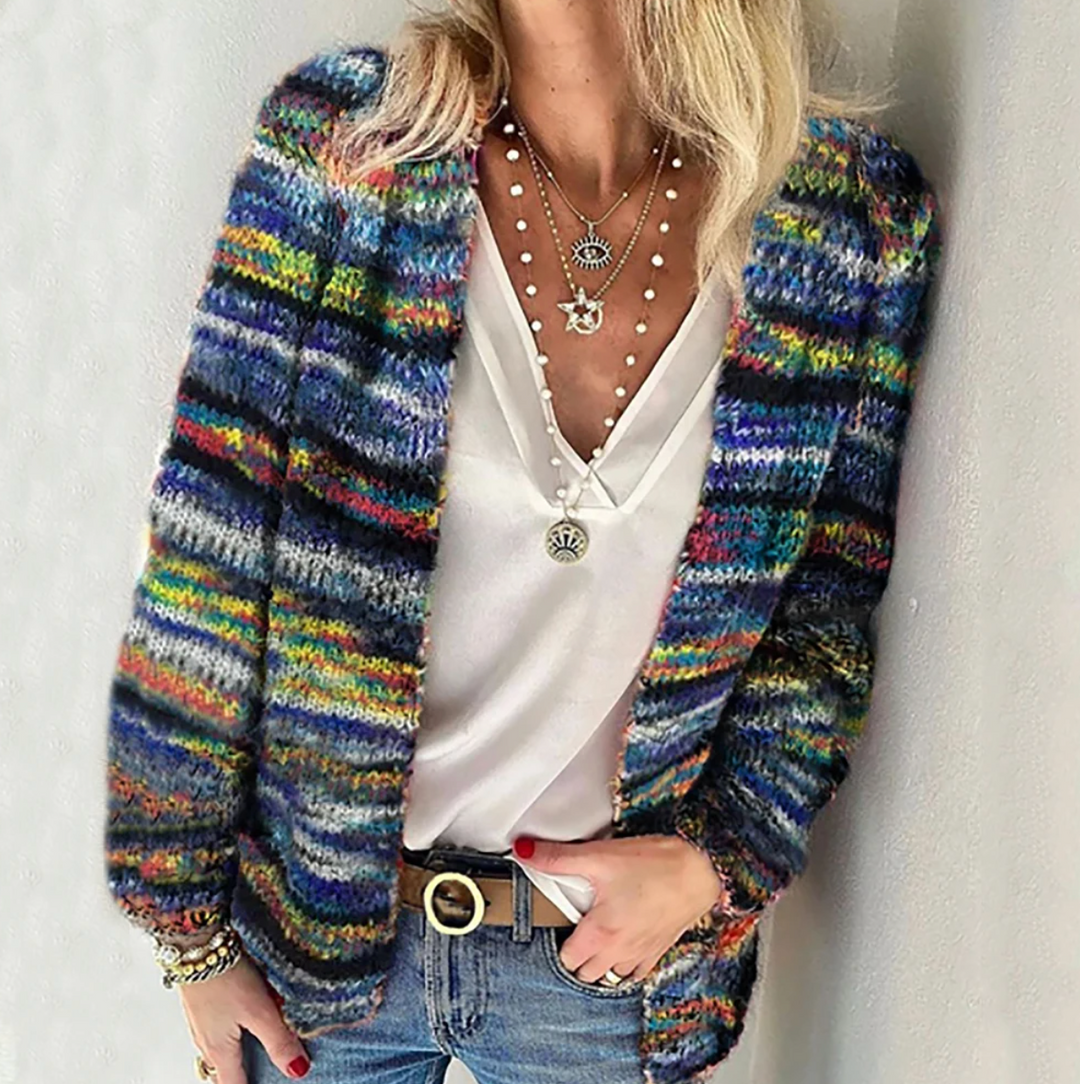 Katherine | Colorful Knitted Vest