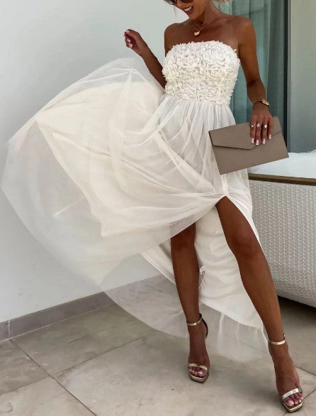 Dyane | One-Shoulder Flowy Maxi Dress