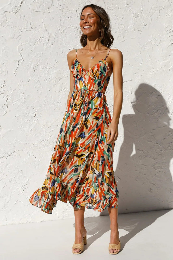 Lyra | Printed Dress