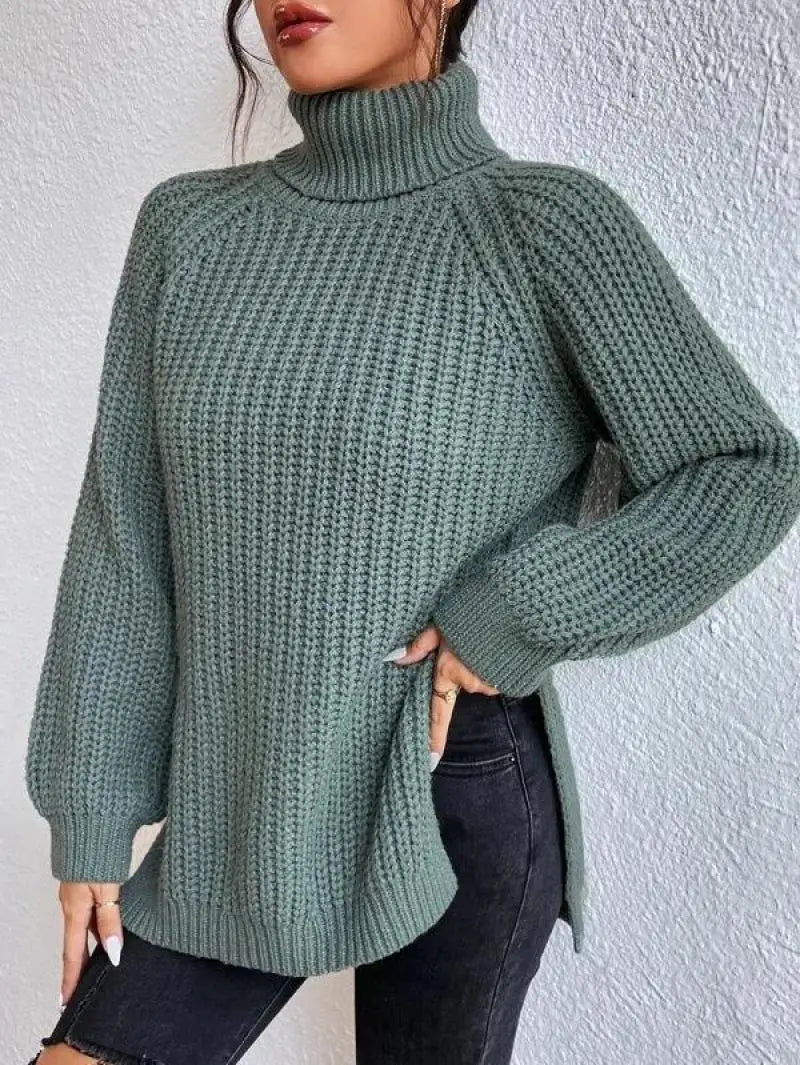 Jasmine| Warm Sweater with Tummy Coverage