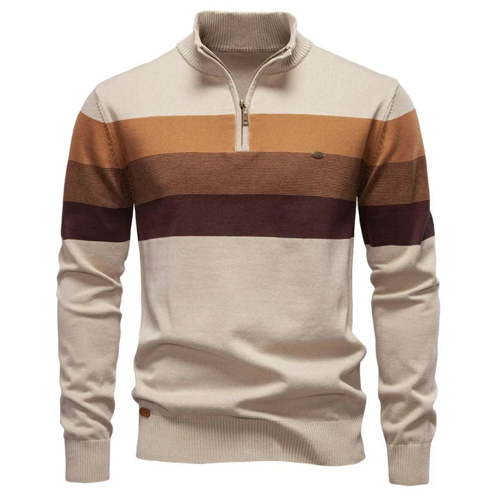 Marcus | Stylish Stand Collar Men’s Pullover