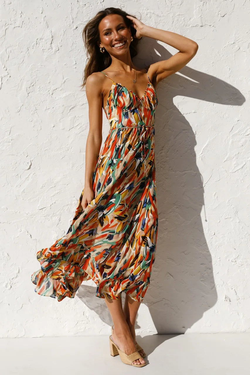 Lyra | Printed Dress
