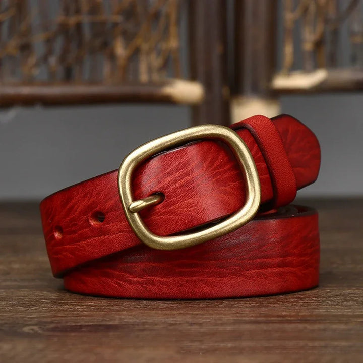 Sophia | Women's Leather Belt (2.8 cm Wide)
