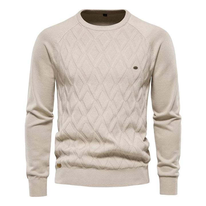 Arthur | Diamond Pattern Men’s Sweater