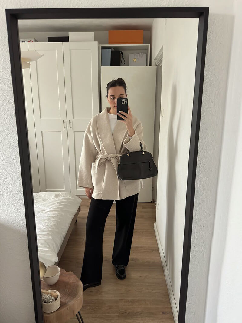 Nora | Wool-Blend Cardigan