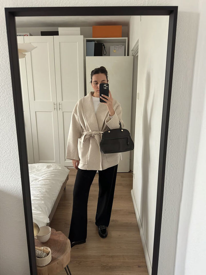 Nora | Wool-Blend Cardigan