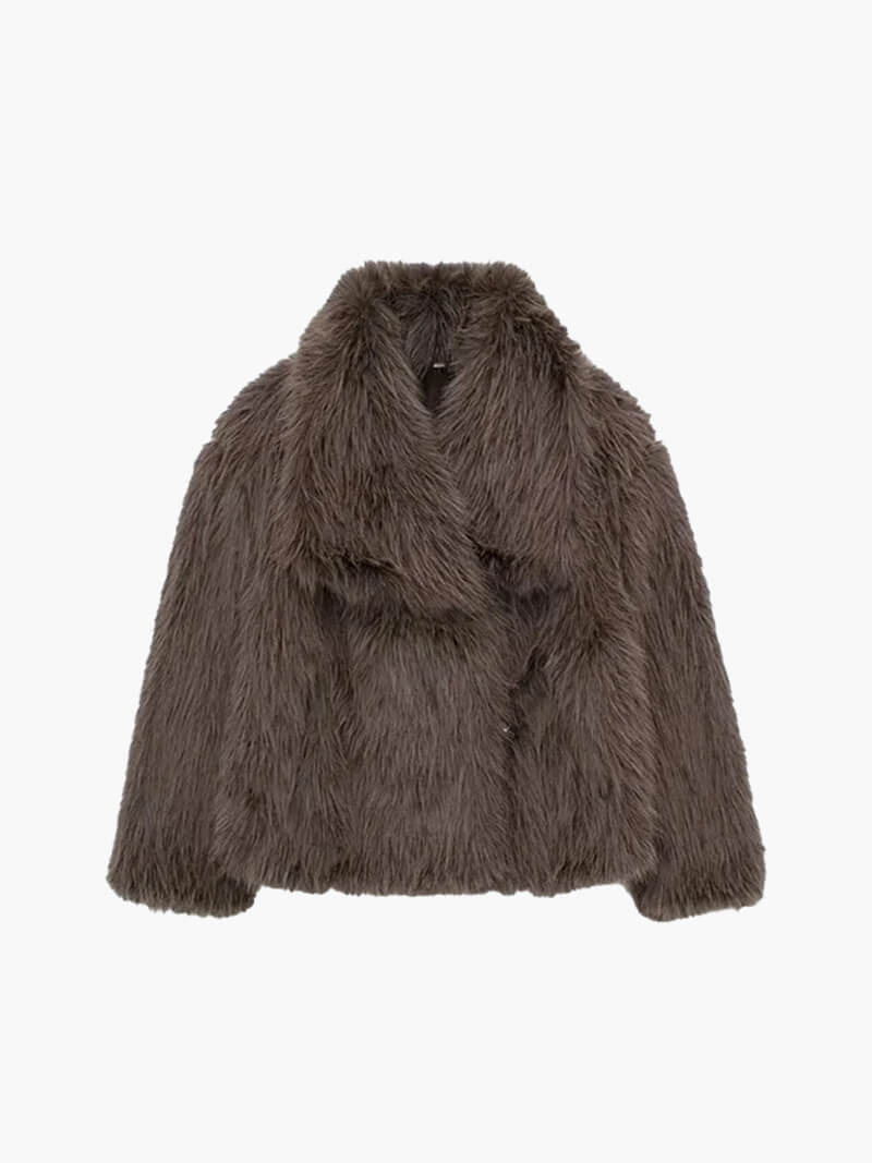 Lydia | Faux Fur Coat