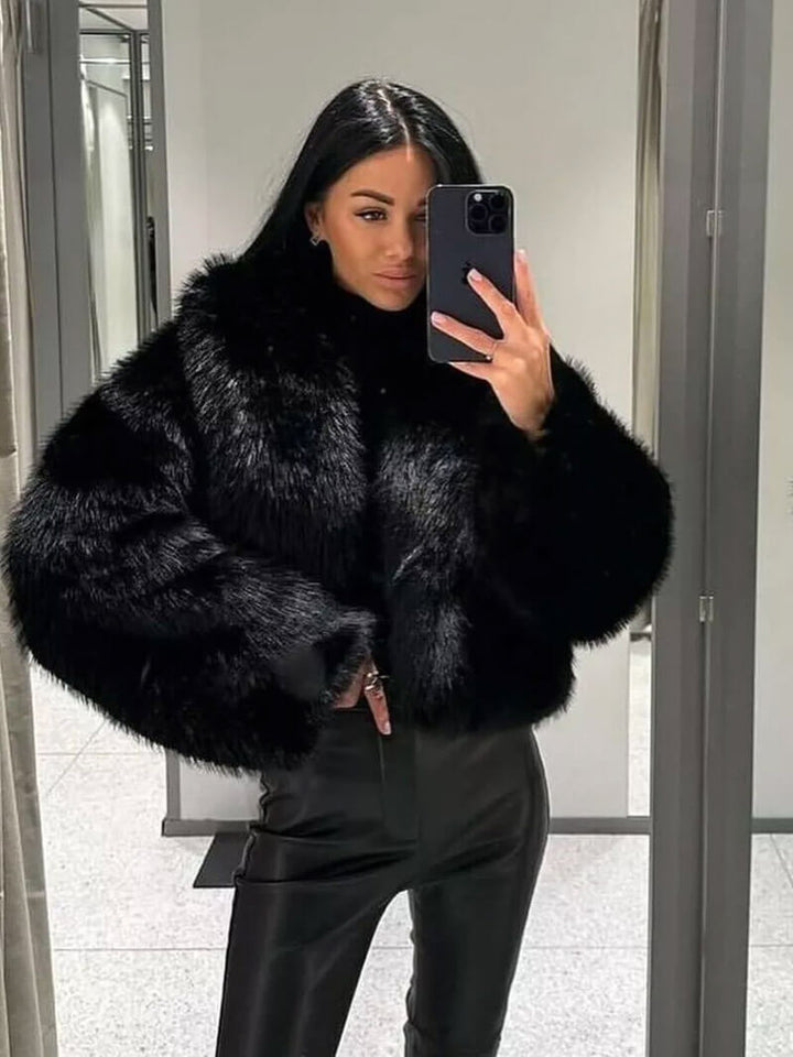 Lydia | Faux Fur Coat