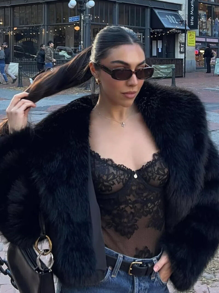 Lydia | Faux Fur Coat