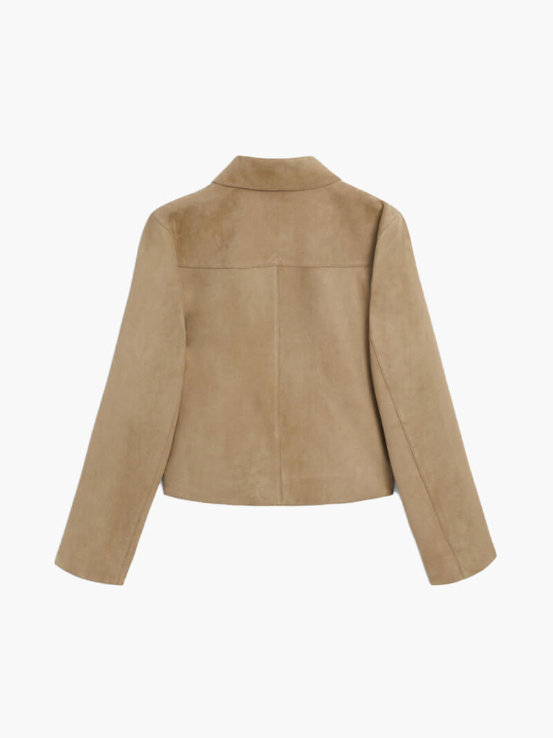 Elena | Faux Suede Jacket