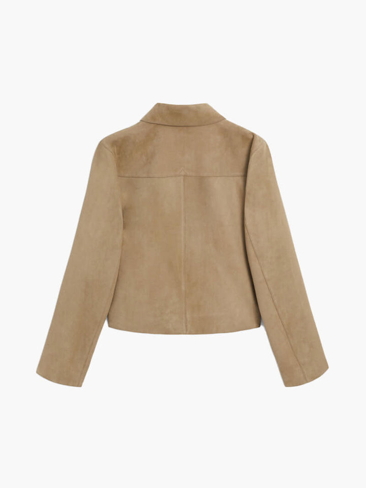 Elena | Faux Suede Jacket