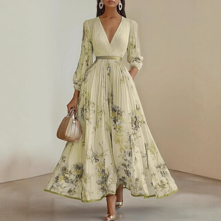 Ally | Bloom Pleated Dress