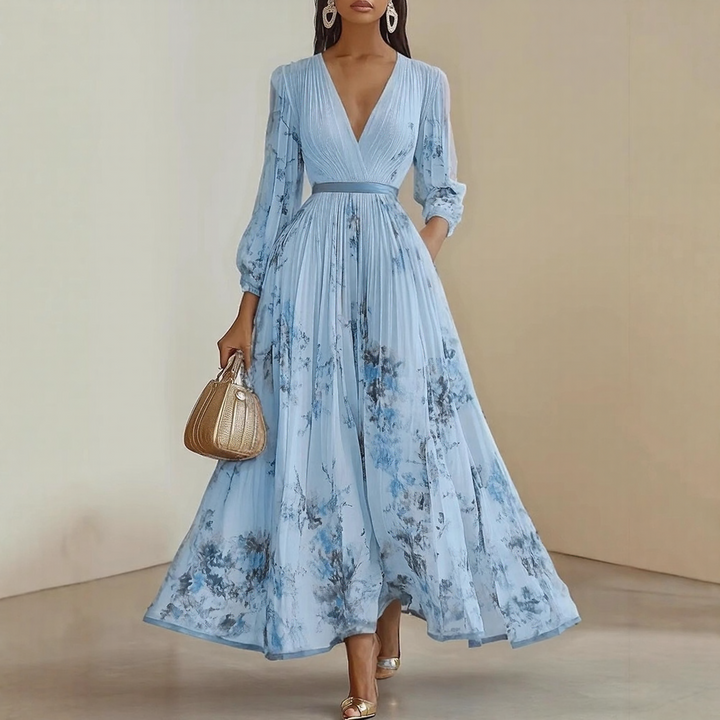 Ally | Bloom Pleated Dress