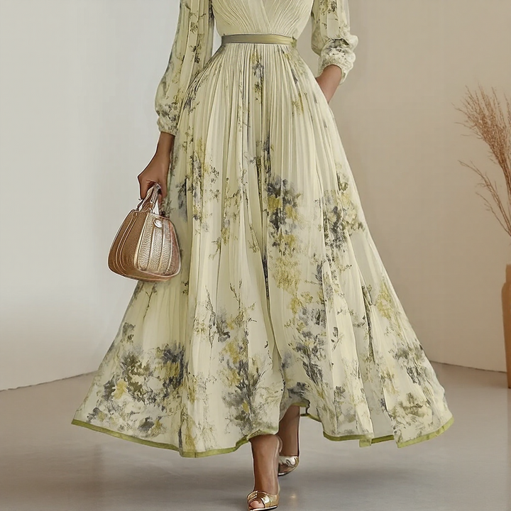 Ally | Bloom Pleated Dress