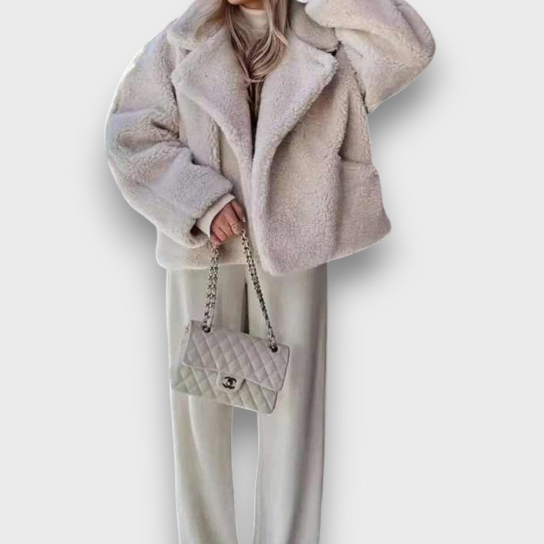 Celine | Wide Collar Jacket