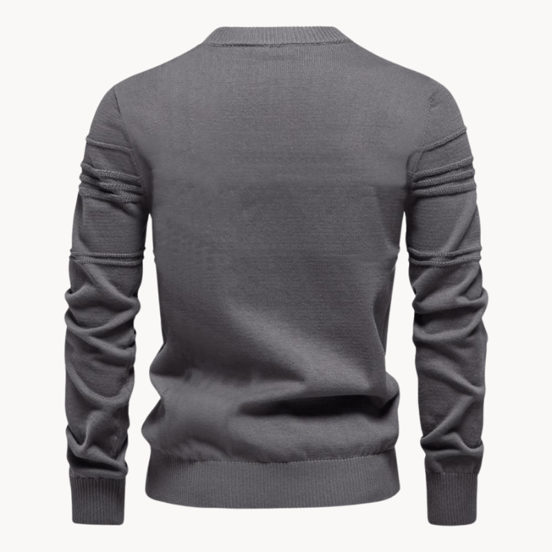 Friedrich | Stylish Men’s Sweater with Check Pattern