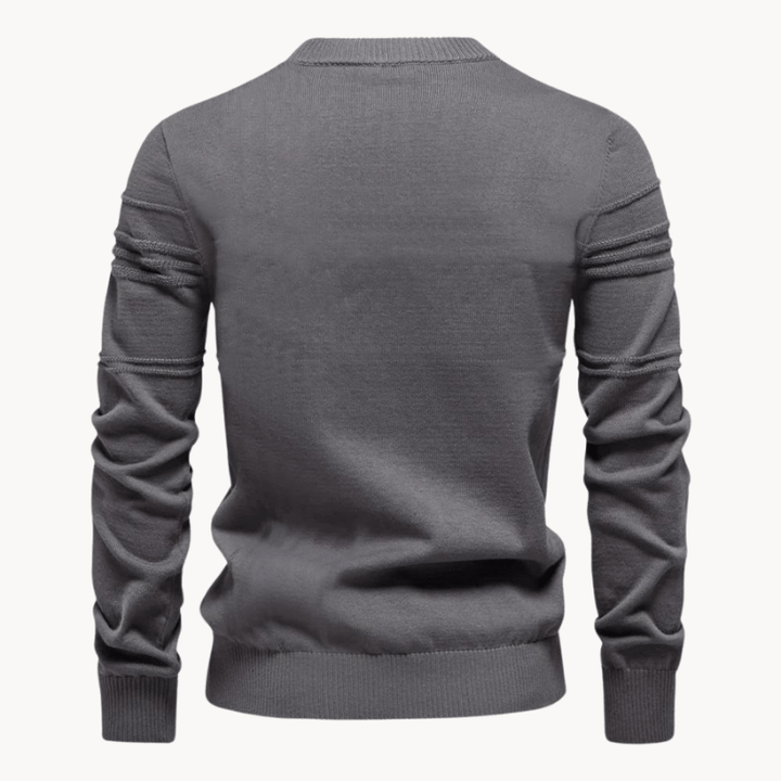 Friedrich | Stylish Men’s Sweater with Check Pattern