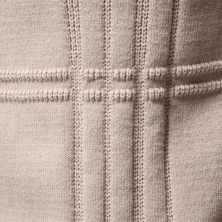 Friedrich | Stylish Men’s Sweater with Check Pattern