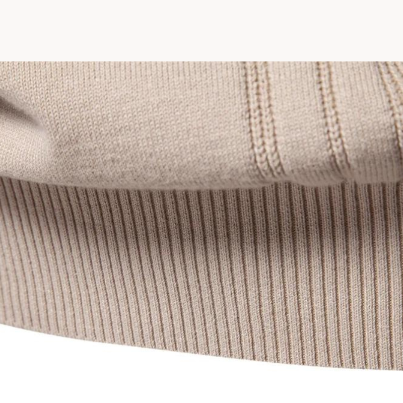 Mason | Men's Sweater with Checkered Design