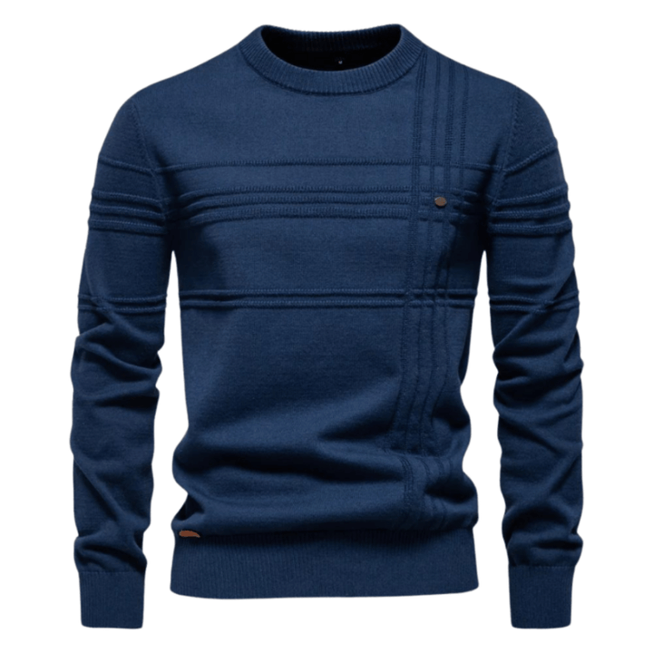 Friedrich | Stylish Men’s Sweater with Check Pattern
