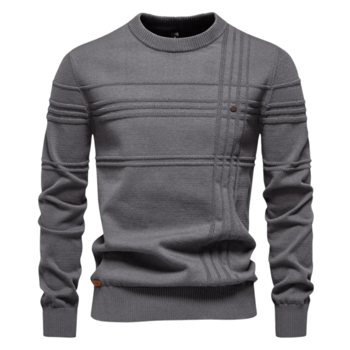 Friedrich | Stylish Men’s Sweater with Check Pattern