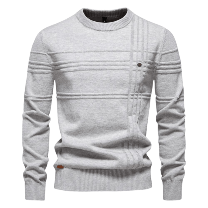 Friedrich | Stylish Men’s Sweater with Check Pattern