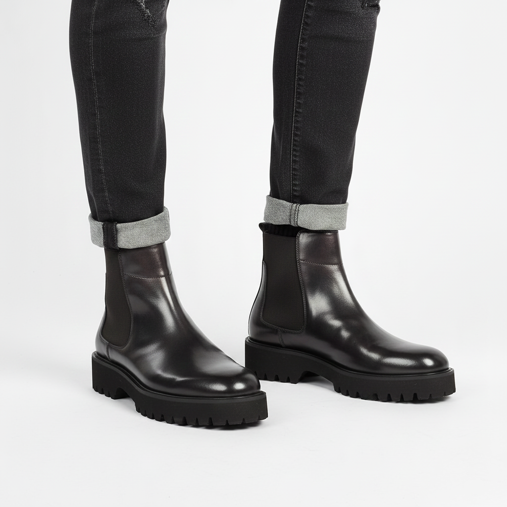 Flux | Leather Boots