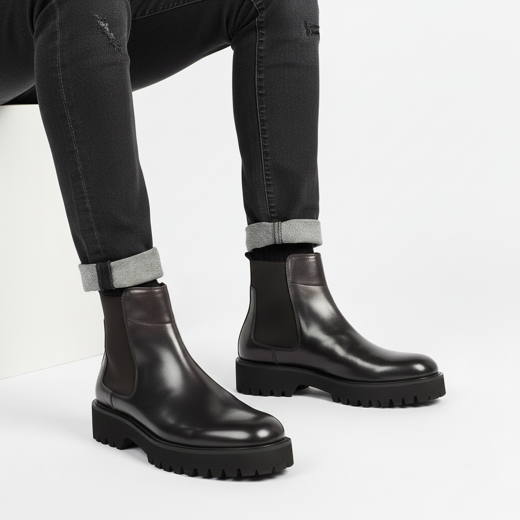 Flux | Leather Boots