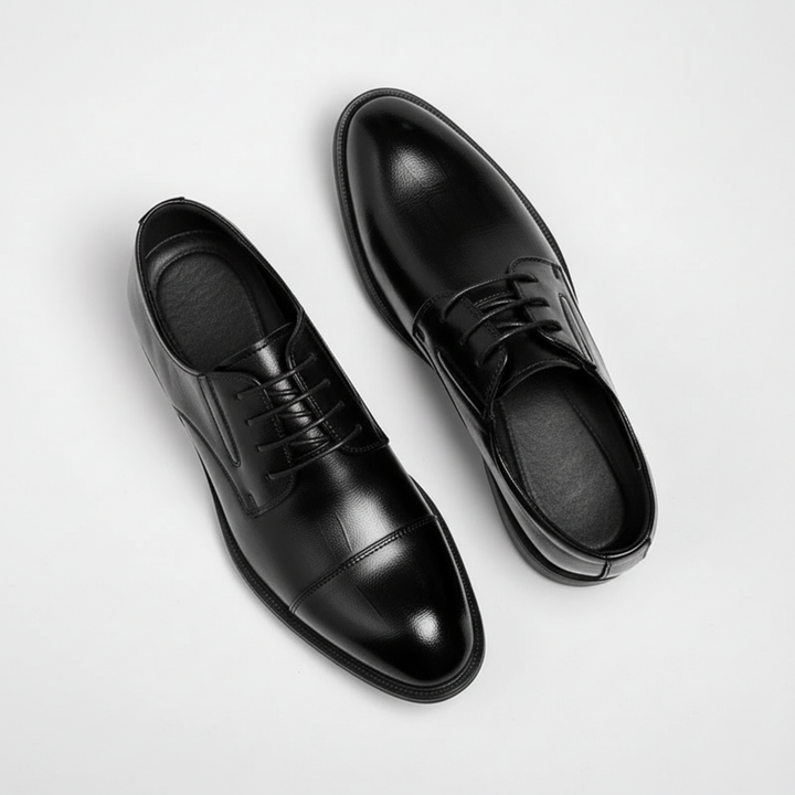 Mason | Leather Black Shoes