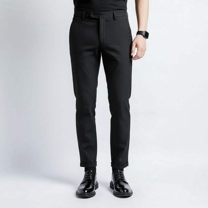 Logan | Black Leather Shoes