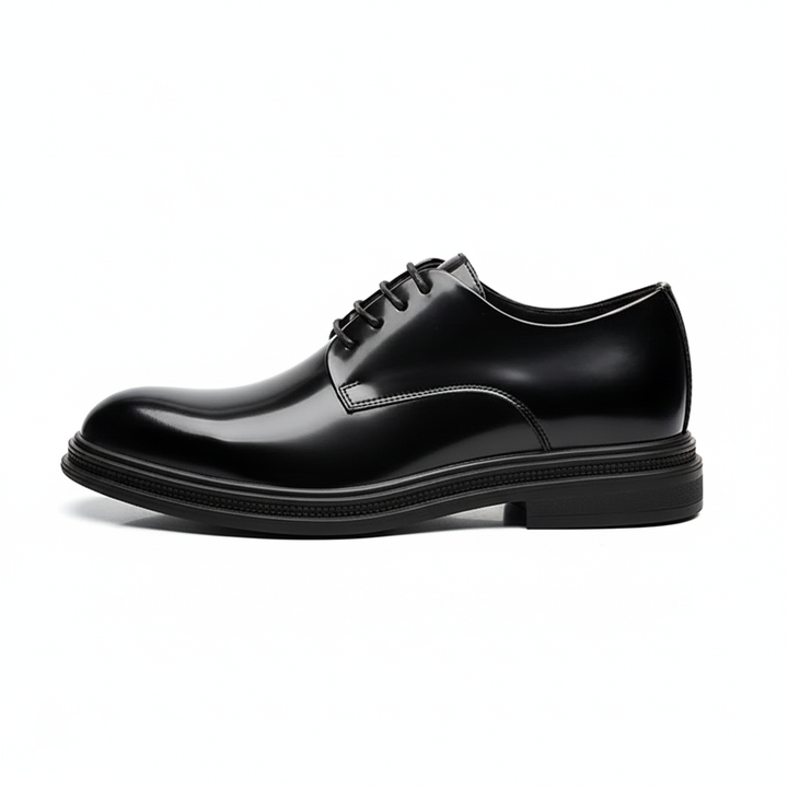 Logan | Black Leather Shoes