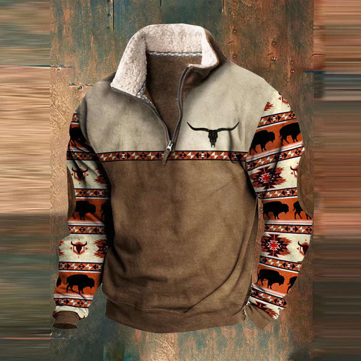 Nicholas | Quarter zip jumper