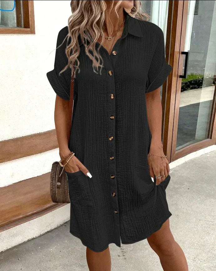 Salma | Belted Polo Dress
