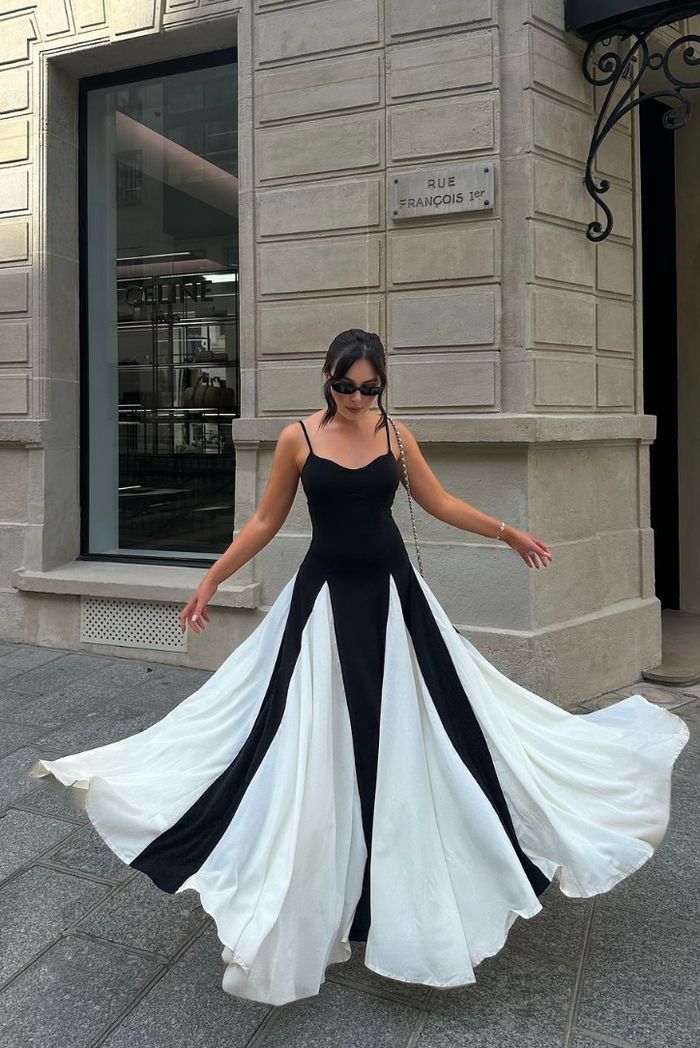 Vanity | Paneled Maxi Dress