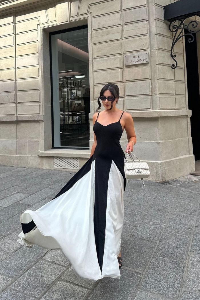 Vanity | Paneled Maxi Dress