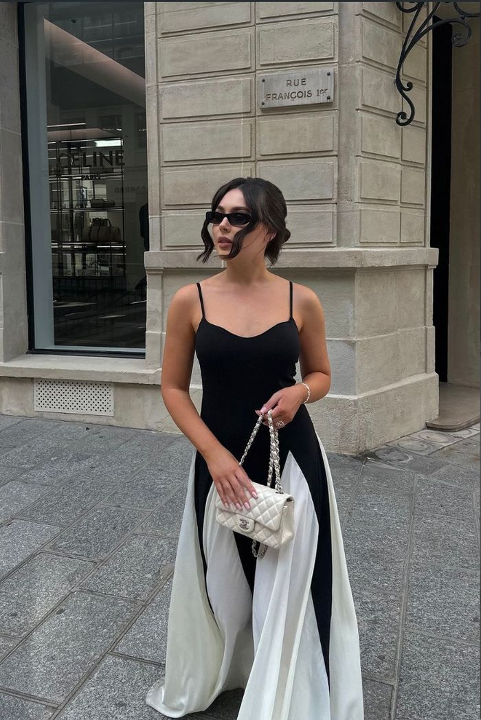 Vanity | Paneled Maxi Dress