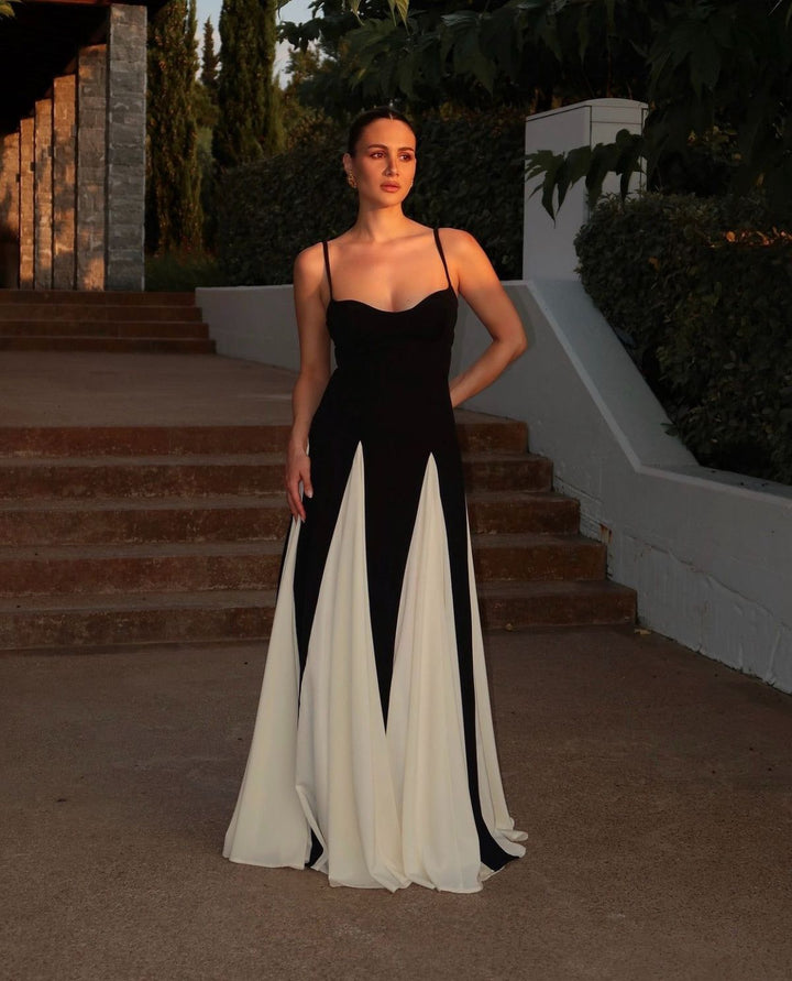 Vanity | Paneled Maxi Dress